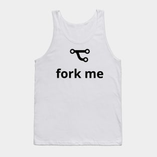 Fork Me - Git Graphic Tank Top